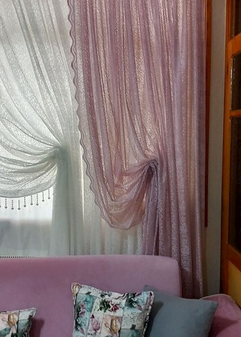 2 li tül fon yanki pembe - Görsel 4