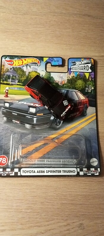 Hotwheels Toyota Ae86 Sprinter Trueno
