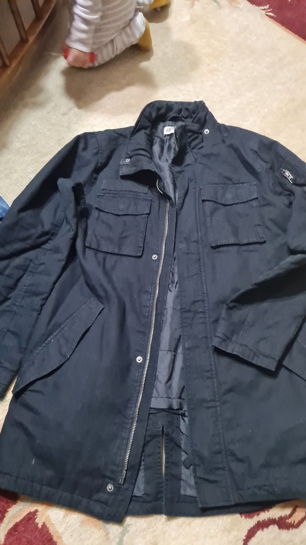 H&M Gri Erkek Rozet - Görsel 3