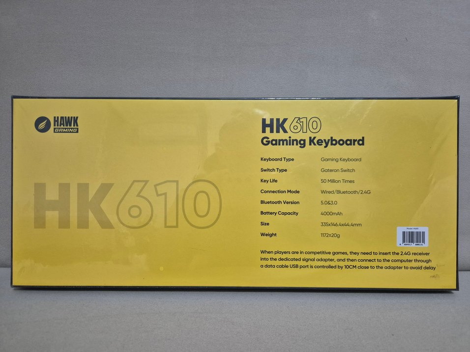 Hawk Gaming HK610 Gateron Switch Rgb LCD Tri-Mode - Görsel 3