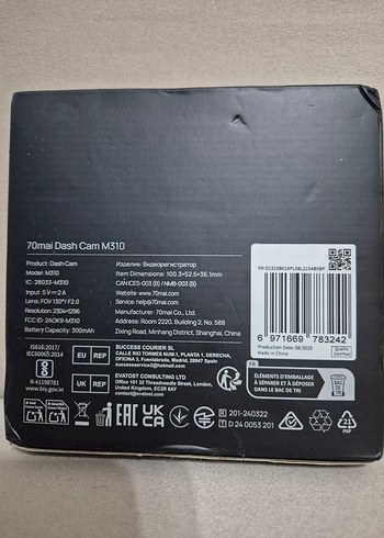 70mai Dash Cam M310 Araç Kamerası - Görsel 2
