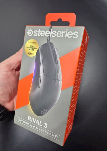 STEELSERIES RIVAL 3 RGB GAMING MOUSE - Görsel 2