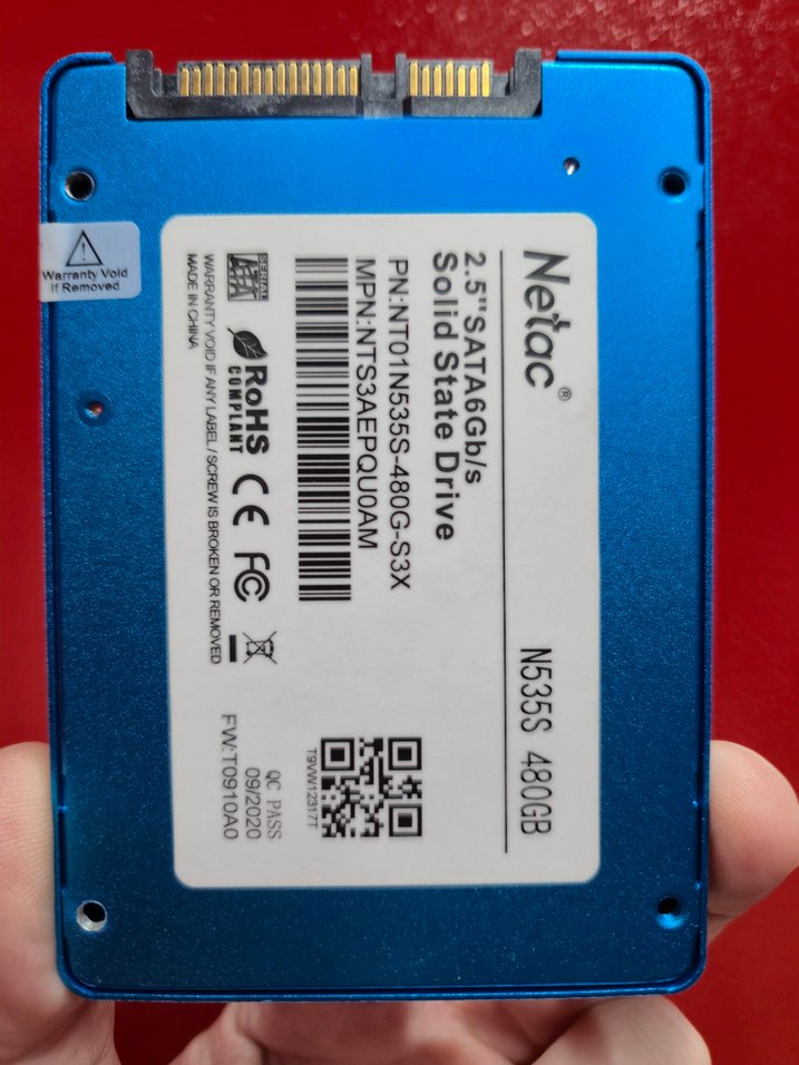 NETAC 480GB SSD SATA DİSK - Görsel 2