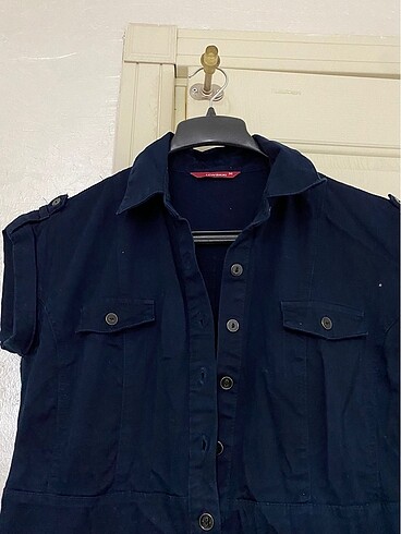 düğmeli elbise - Görsel 2