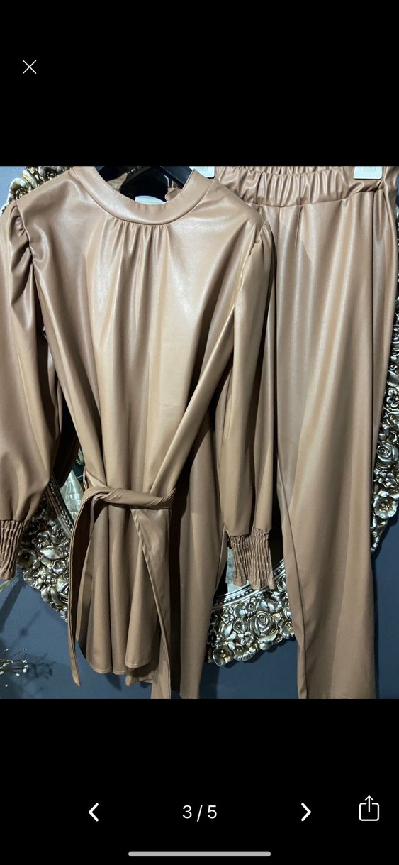 Deri ikili takım - Görsel 3