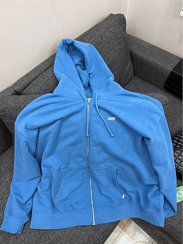 Levis gold tab Xxl fermuarlı sweatshirt