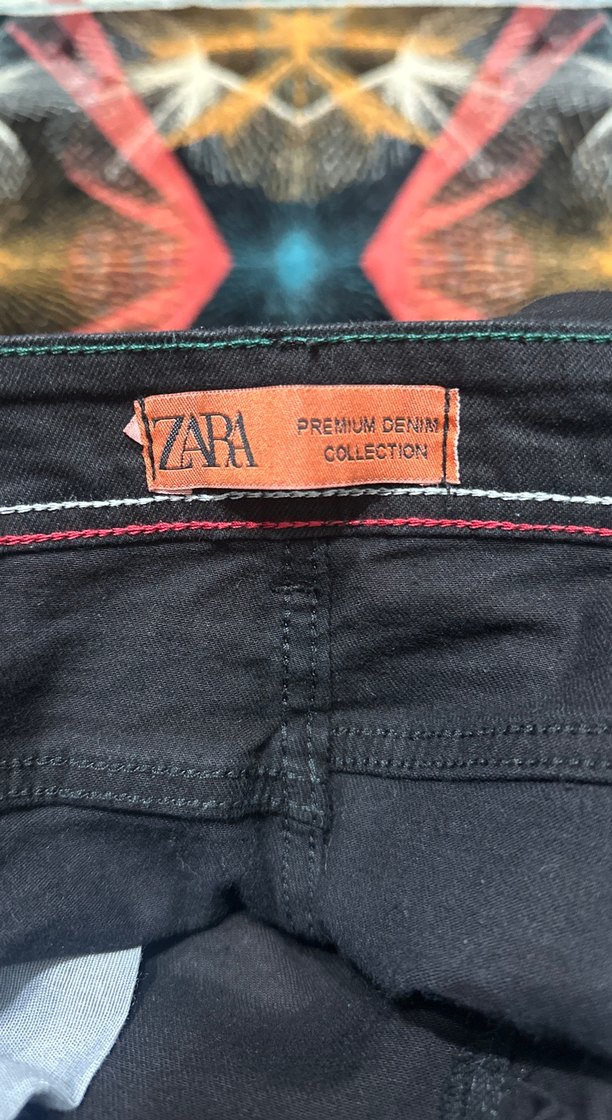 Düğmeli Siyah Erkek Pantolon - Görsel 3