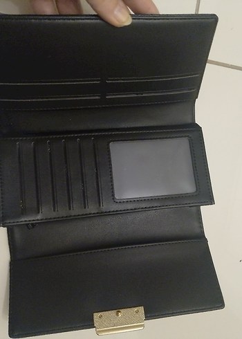Beden Pierre Cardin Siyah Deri Kadın Cüzdan