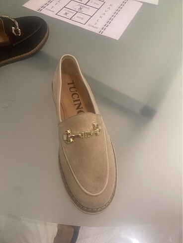 Süet tucıno loafer
