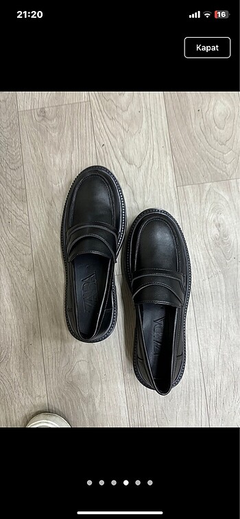 ZARA DERİ LOAFER