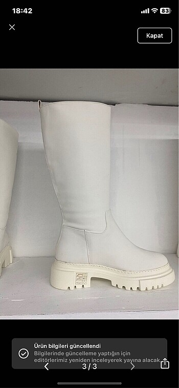 37 Beden NİNE WEST ÇİZME IZZY MODELI