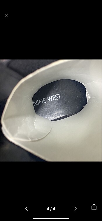 37 Beden siyah Renk NİNE WEST BOT