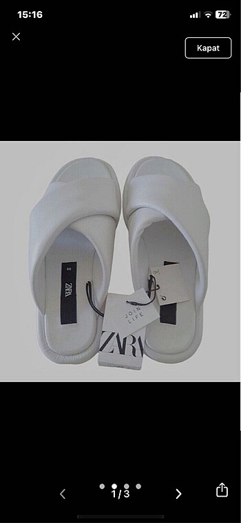 ZARA DERİ TERLİK