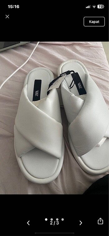 Zara ZARA DERİ TERLİK
