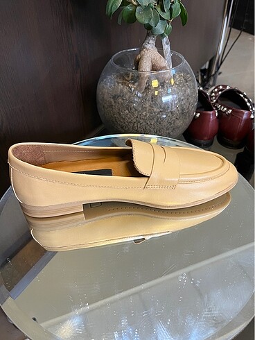 Zara ZARA DERİ LOAFER