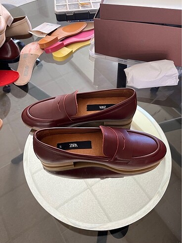 Zara ZARA DERİ LOAFER