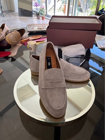 ZARA SÜET DERİ LOAFER