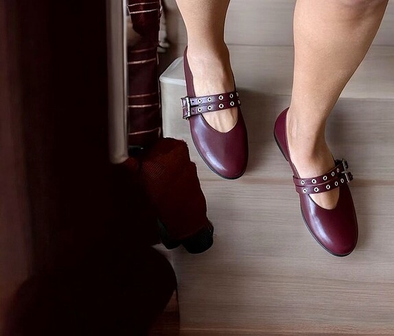 37 Beden bordo Renk İNCİ DERİ BABET
