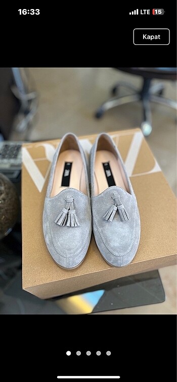 ZARA DERİ LOAFER
