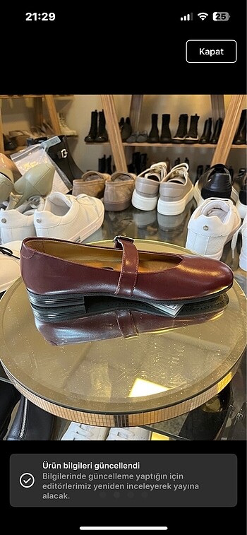 Zara ZARA DERİ BABET