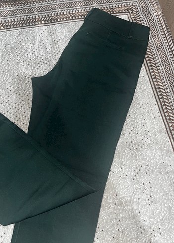 Koton yeşil Kumaş bilek boy Kadın Pantolon