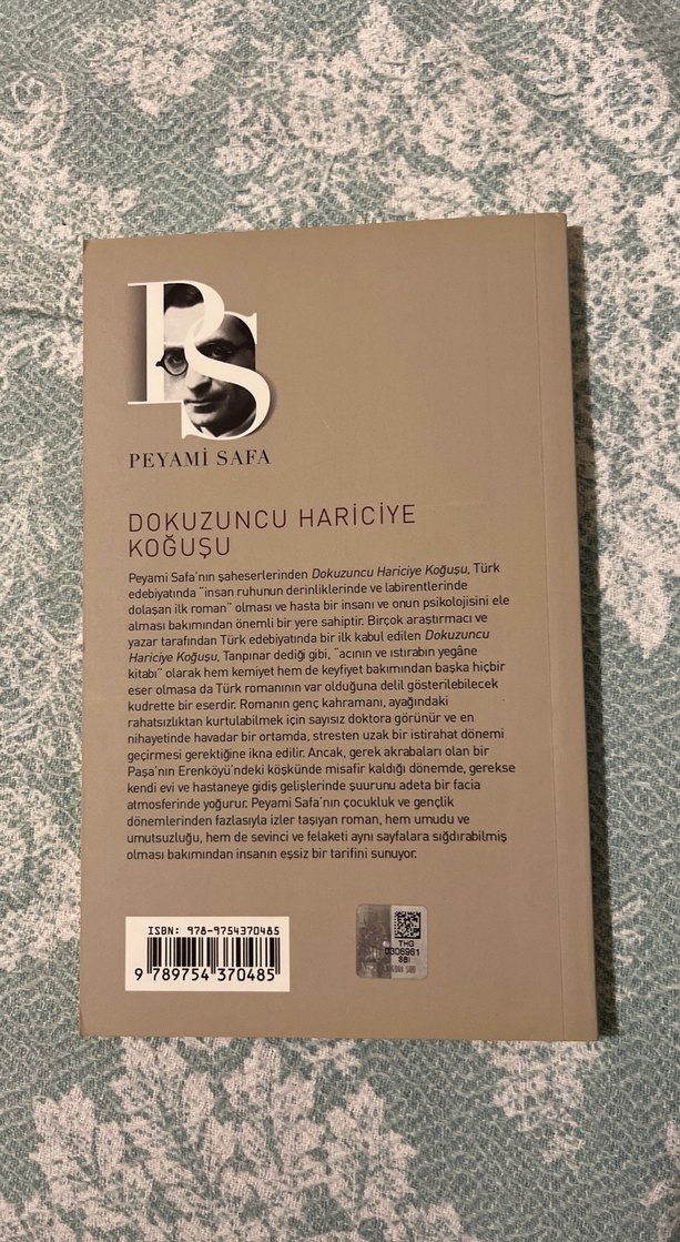 Dokuzuncu Hariciye Koğuşu - Peyami Safa - Görsel 2