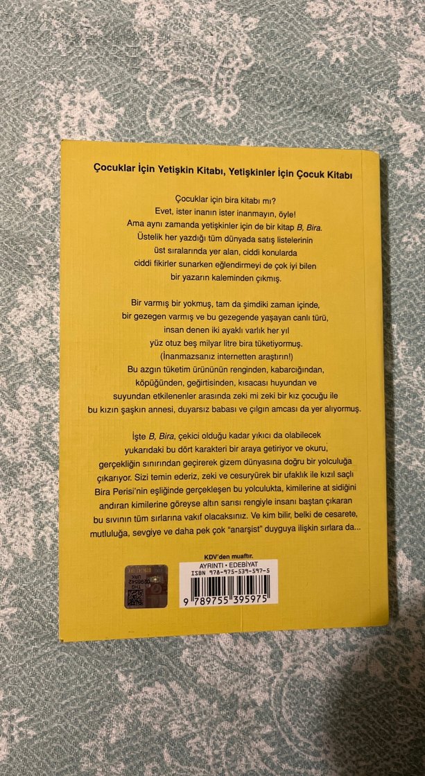 B, Bira - Tom Robbins Kitap - Görsel 2