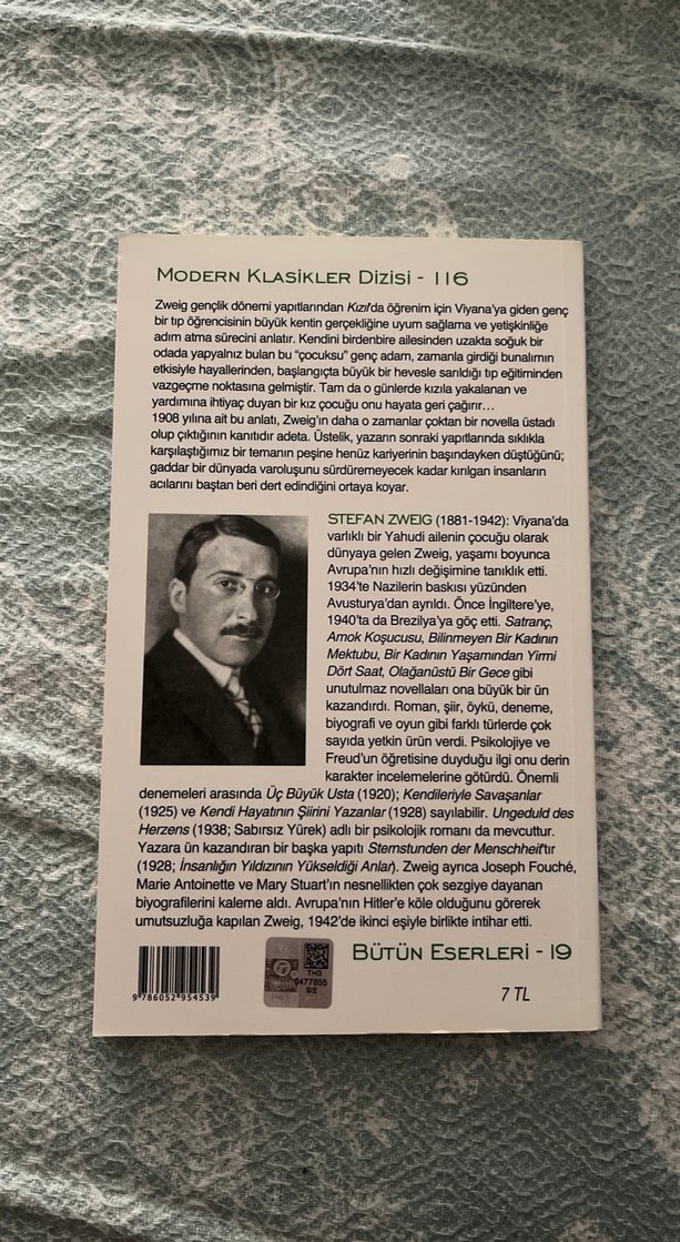 Kızıl - Stefan Zweig - Görsel 2