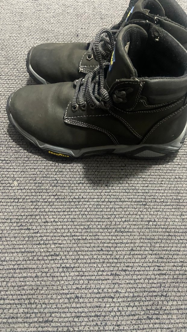 Sokak Stili Siyah Kadın Lastik Bot - Görsel 2