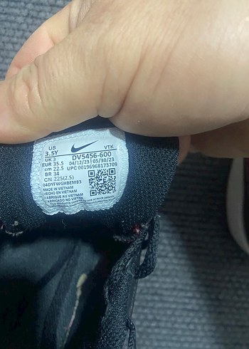 Kırmızı Siyah Bağcıklı Kadın Spor Ayakkabı - Görsel 6