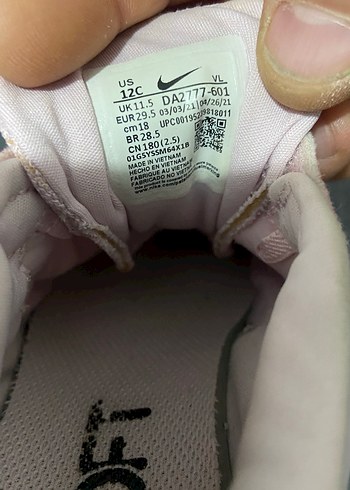 Kız Çocuk Pembe Cırt Cırtlı Spor Ayakkabı - Görsel 4