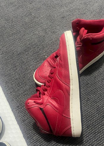 Kırmızı Bağcıklı Kadın Spor Ayakkabı - Görsel 2