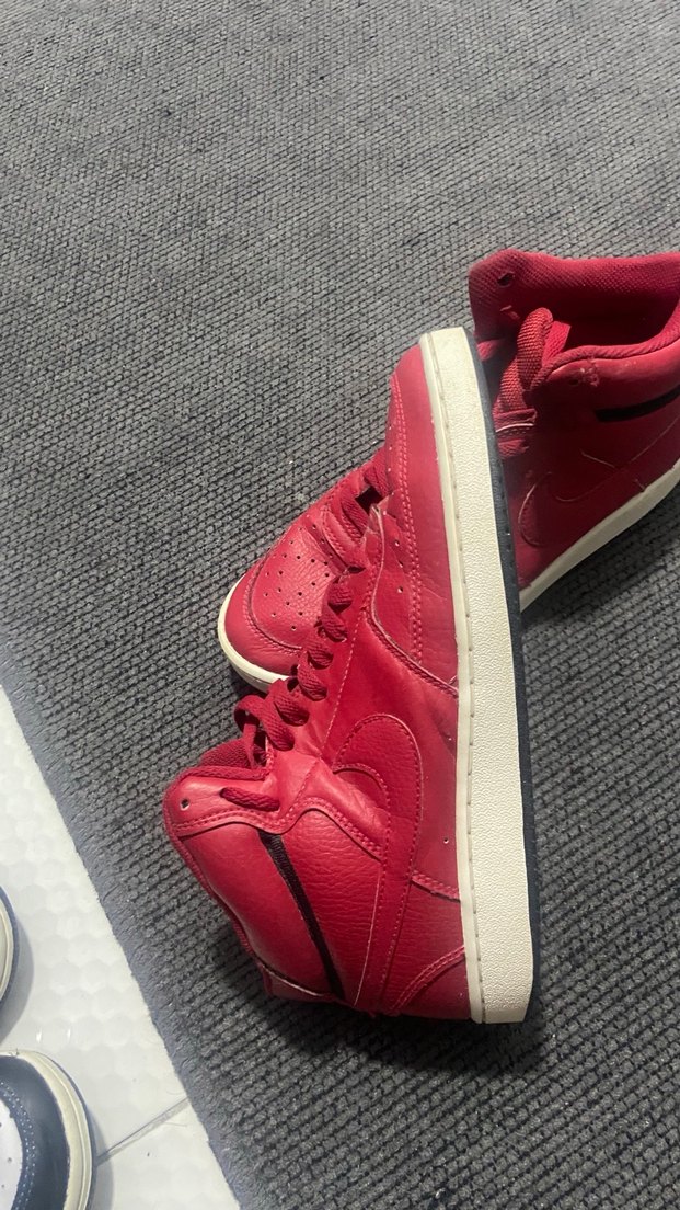 Kırmızı Bağcıklı Kadın Spor Ayakkabı - Görsel 2