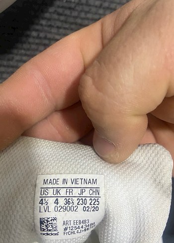 Adidas Beyaz Kadın Sneakers - Görsel 5