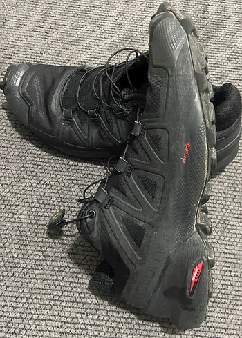 Erkek Siyah Spor Ayakkabı Velcro Bağcıklı - Görsel 3