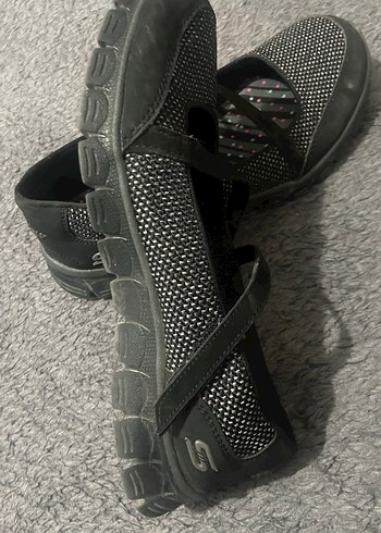 Skechers Kadın Siyah Gri Dolgu Topuklu Spor Ayakkabı - Görsel 3