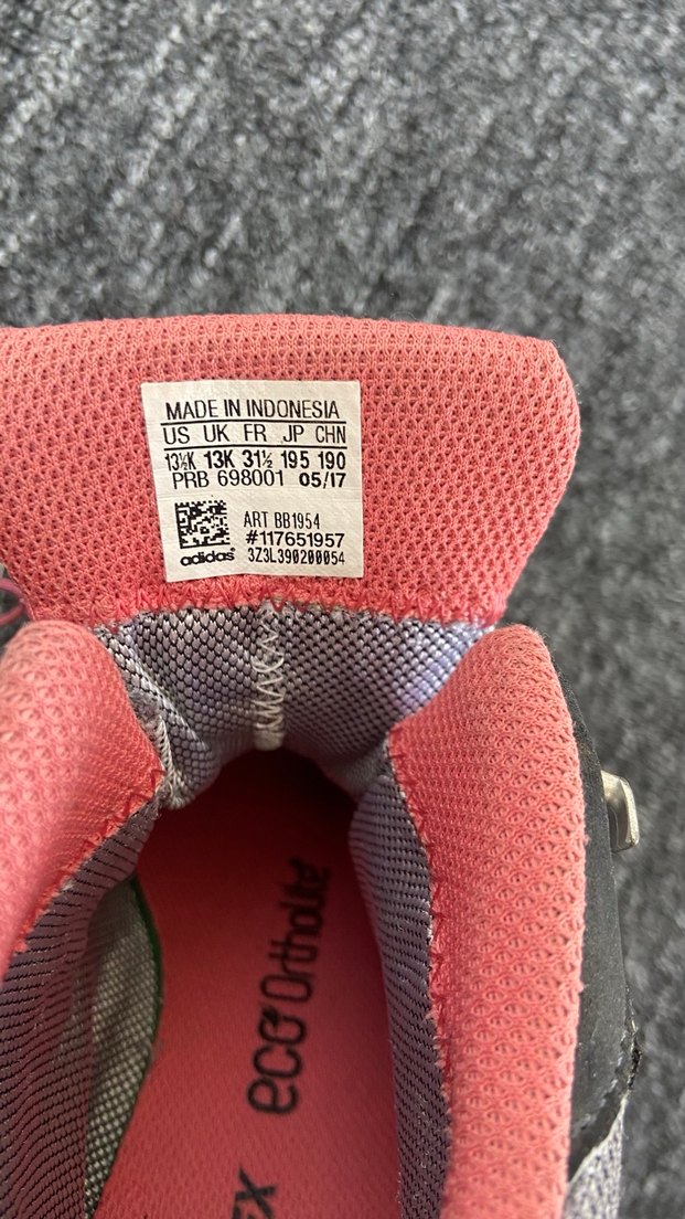 Kız Çocuk Pembe Gri Street Wear Bot - Görsel 4