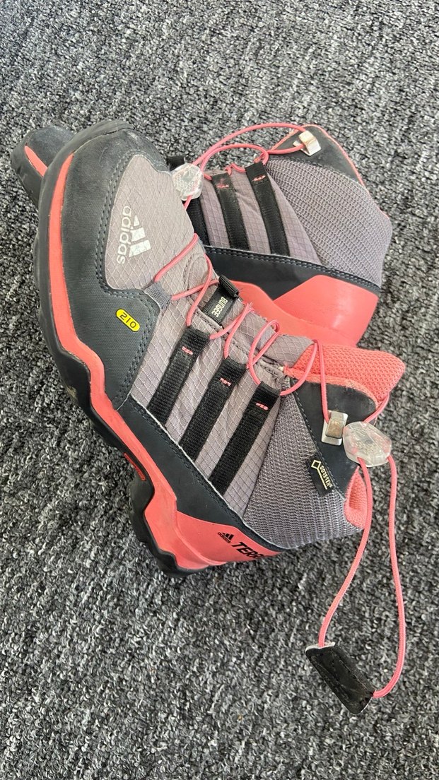 Kız Çocuk Pembe Gri Street Wear Bot - Görsel 2