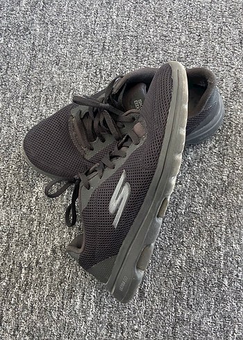 Gri Skechers Kadın Spor Ayakkabı - Görsel 3