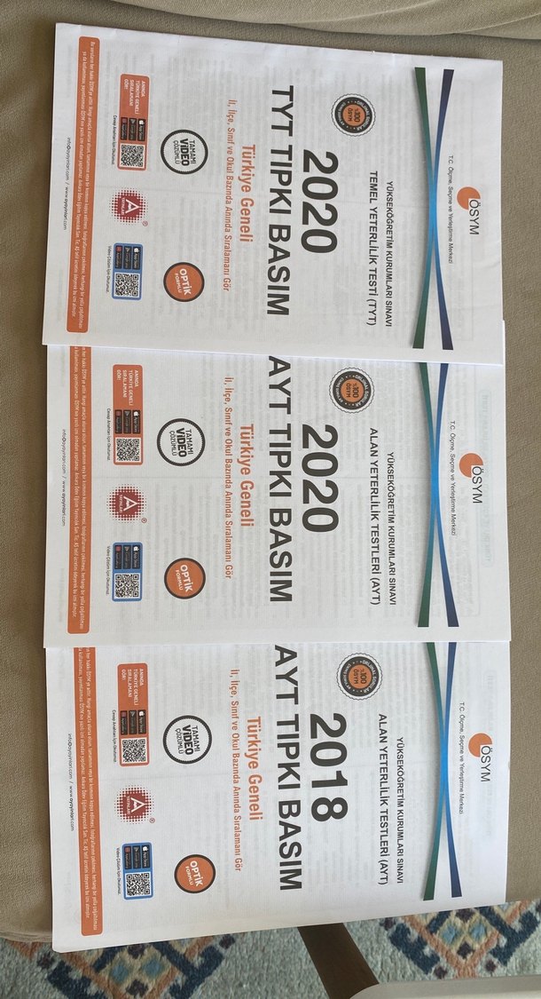 Acil Matematik 11. Sınıf Soru Bankası yanındaki denemeler hediye - Görsel 2