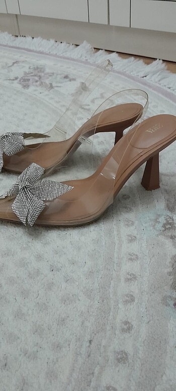 Zara ZARA ŞEFFAF STİLETTO