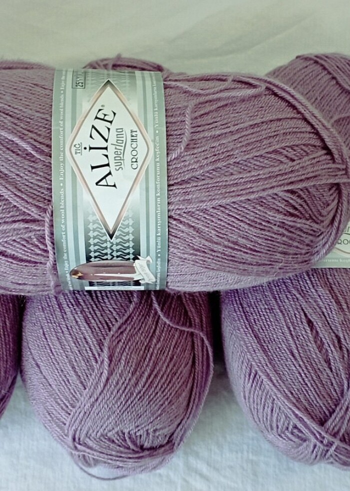 ALİZE SUPERLANA CROCHET İP - Görsel 2