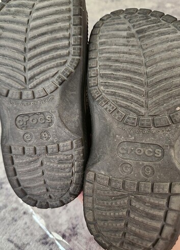25 Beden siyah Renk Crocs Terlik