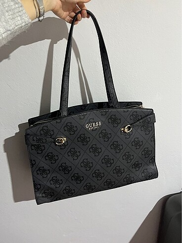 Beden gri Renk Guess travel bag
