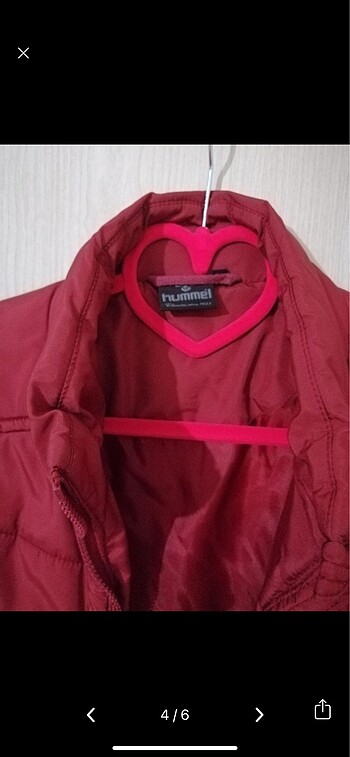 m Beden bordo Renk Hummel yelek mont
