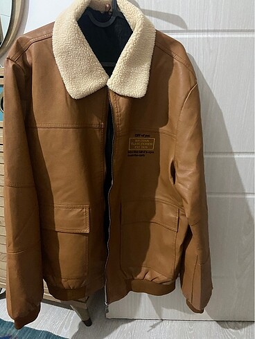 xl Beden camel Renk Deri Ceket ????