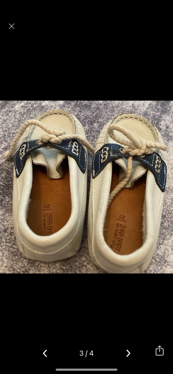 Erkek Çocuk Beyaz Deri Günlük Ayakkabı - Görsel 2