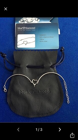blur diamond bileklik