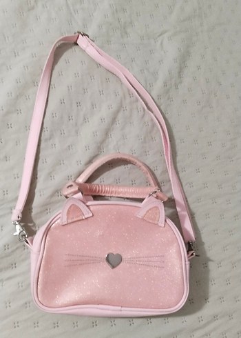 Pembe Kız Çocuk Omuz Çantası