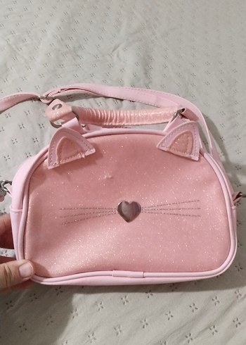 LC Waikiki Pembe Kız Çocuk Omuz Çantası